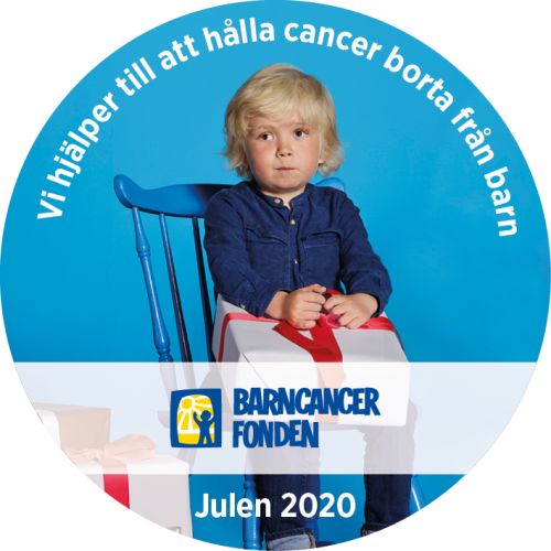 Vi hjälper till att hålla cancer borta från barn - Barncancerfonden, Julen 2020