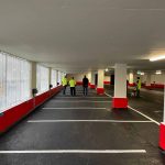 Besiktning och betongreparation i Lerduvans garage och p-hus 2021
