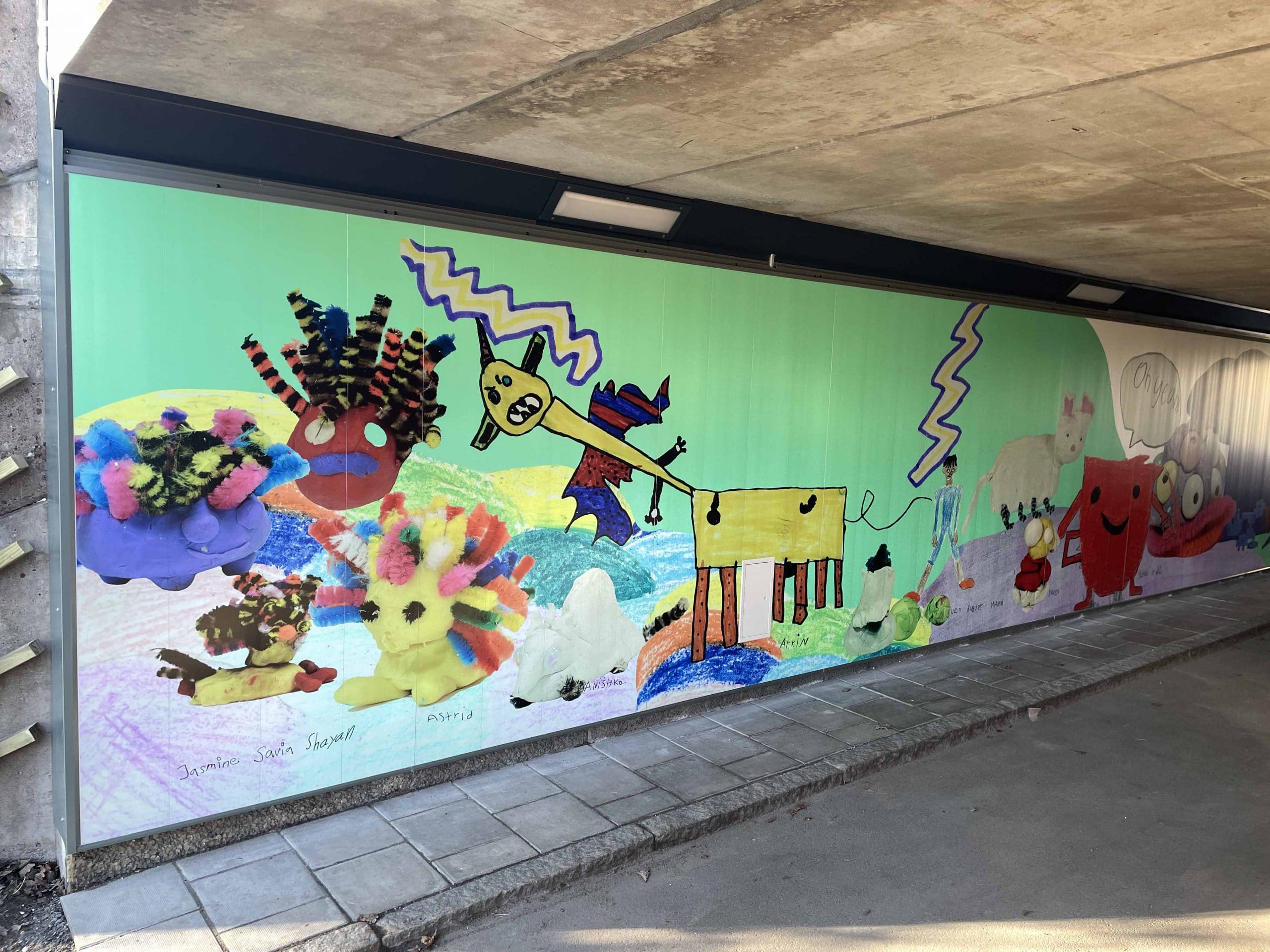 Tunnel i Farsta blir tryggare