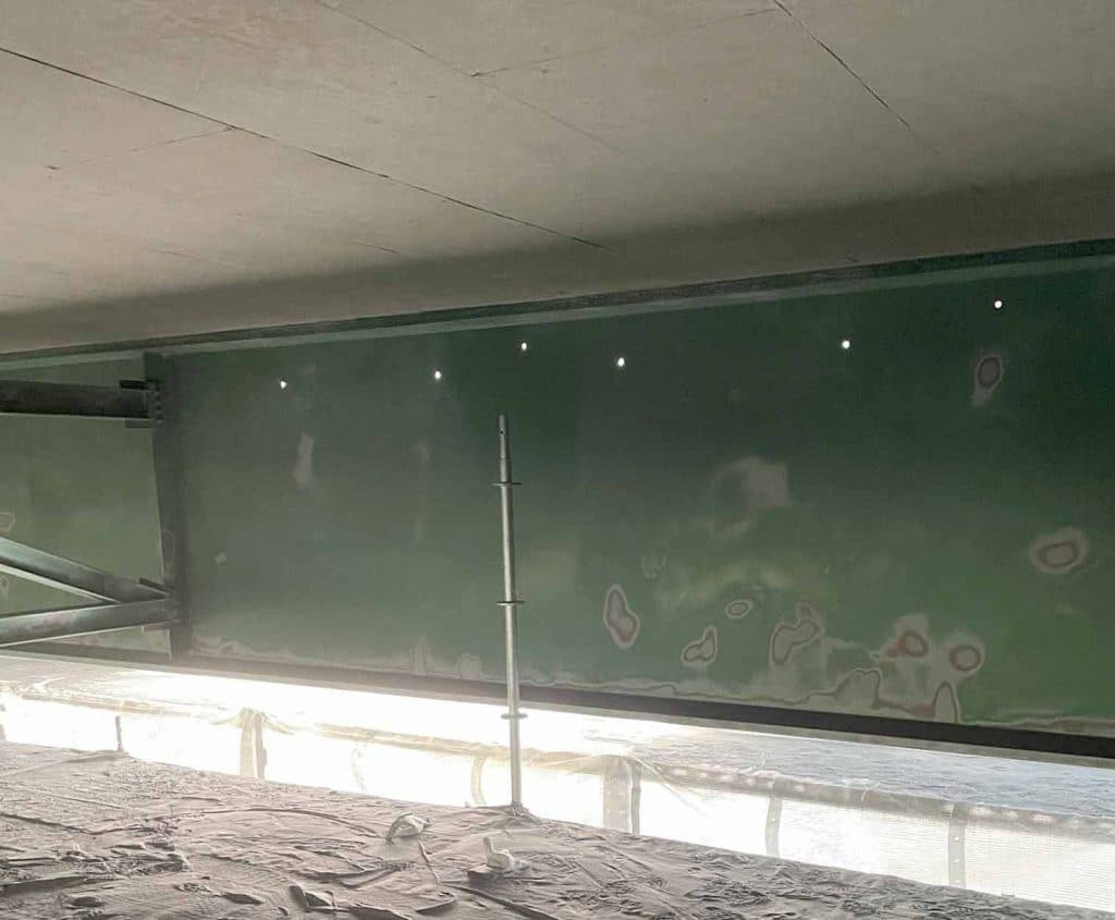 Korrosionsrisk på Häveröbron krävde blästring och målning