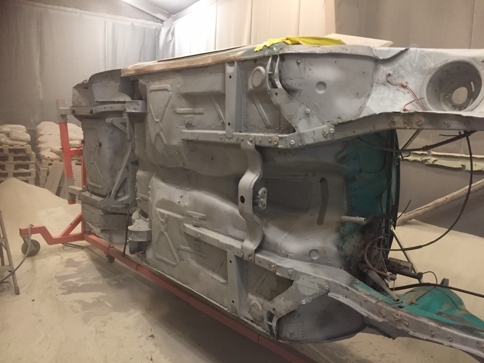 blästring allblästring målning bilar bildelar 04