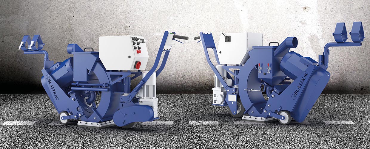 Slungblästring av plana ytor för kostnadseffektivt underhåll