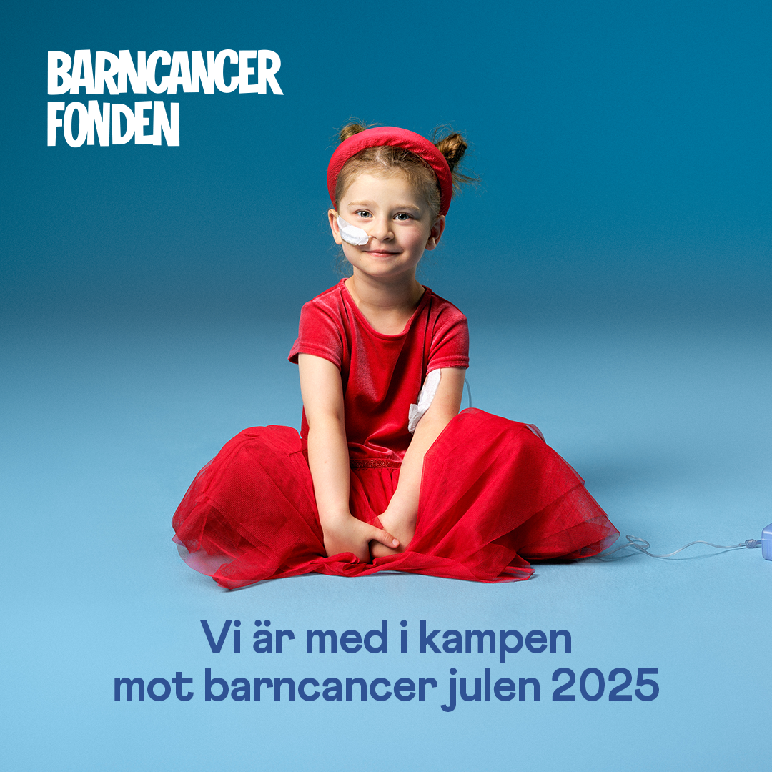 Julen 2025 stöttar Allblästring Barncancerfonden