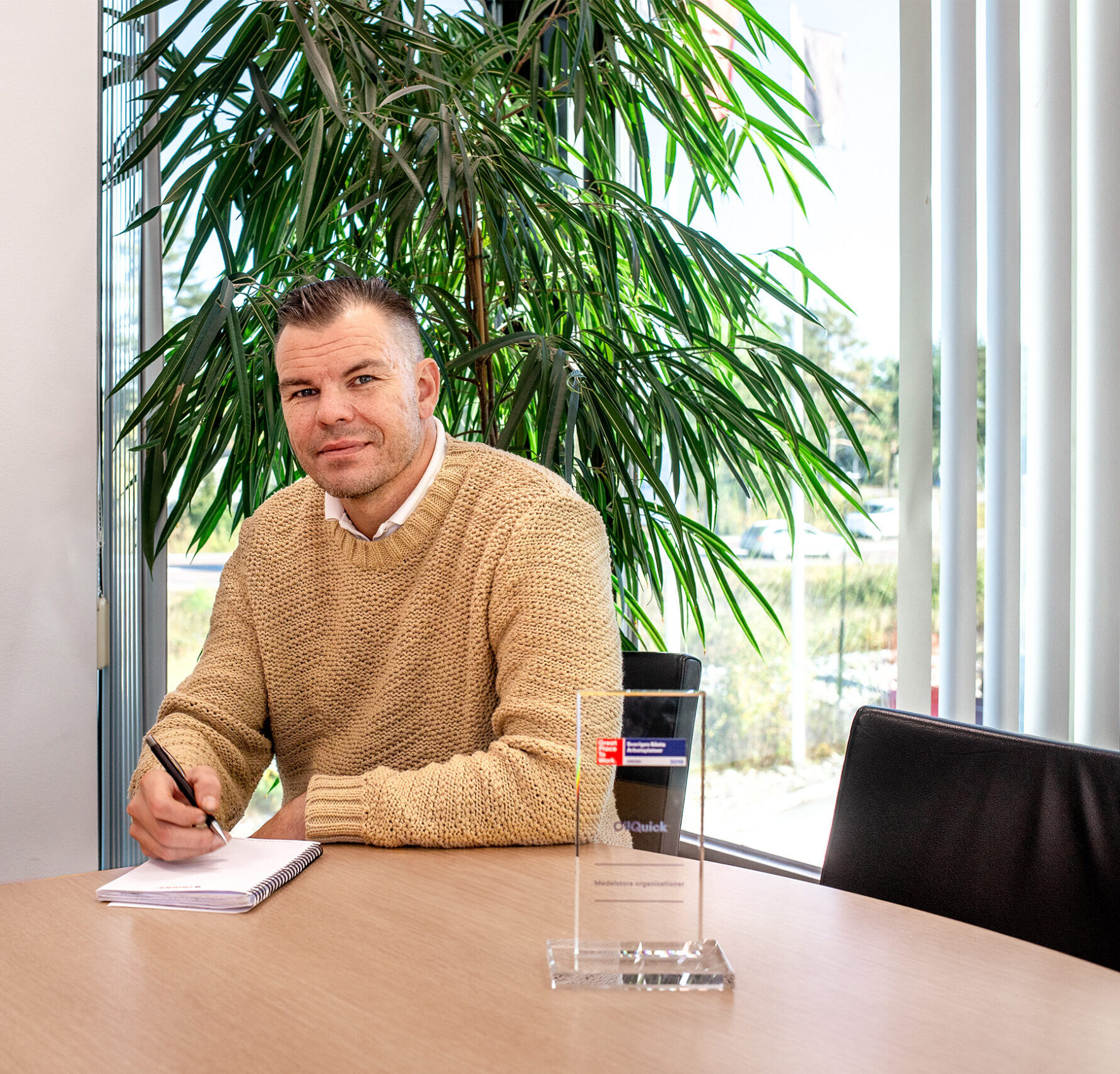 Intervju med OilQuick om kvalitet och leveranser av industrilackering
